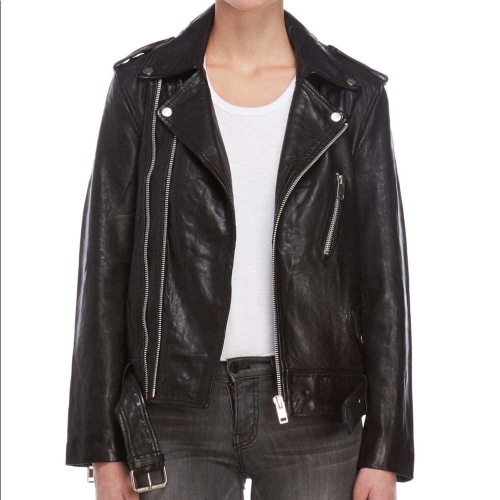 NWT Walter Baker Kingsley Leather Jacket